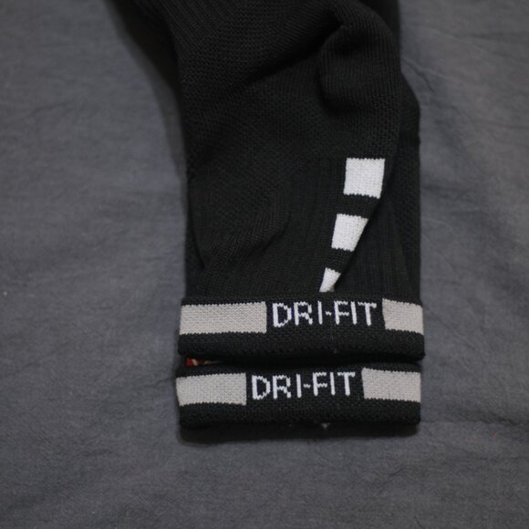 Nike Elite Crew USA NBA Socks DRI-FIT Maximum Cushioning BLACK Large US8-11.5 - Picture 12 of 12